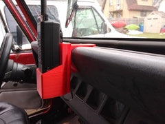 Jeep YJ - Uniden Handheld CB Dash Mount Holder – Jeep Wrangler