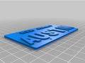 Austins License Plate – Austin