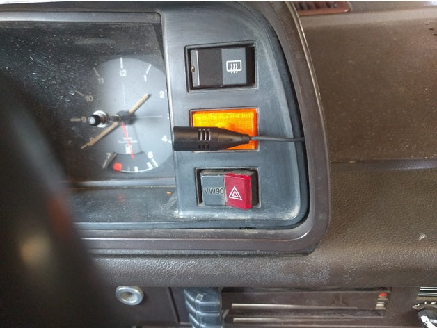 Vanagon Dash Blank – Volkswagen T3