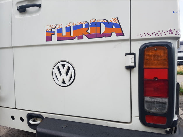 Volkswagen LT MK1 Badge for Rear Door 140mm 281853601D – Volkswagen LT