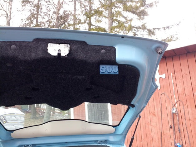 Fiat 500 Tailgate Handle – Fiat 500