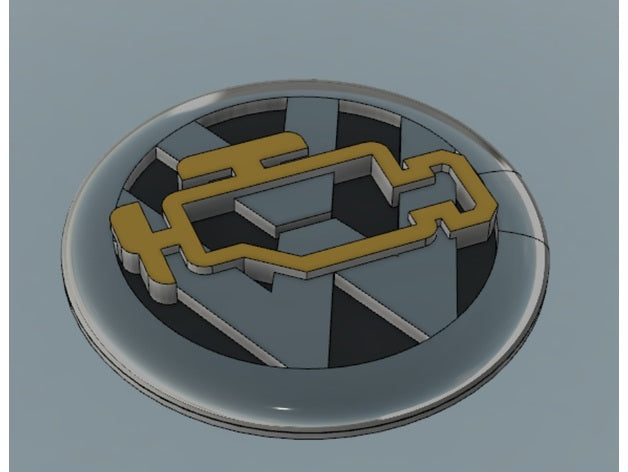 VW Emblem (fixed to Fit Older Models Better) – Volkswagen