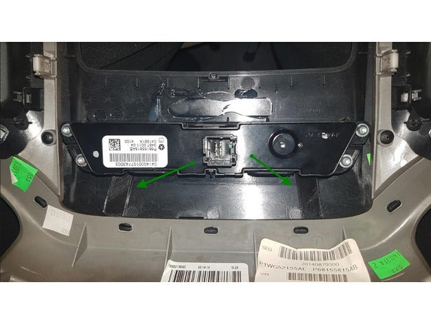 Nexus 7 Mount - Jeep Cherokee – Jeep Cherokee