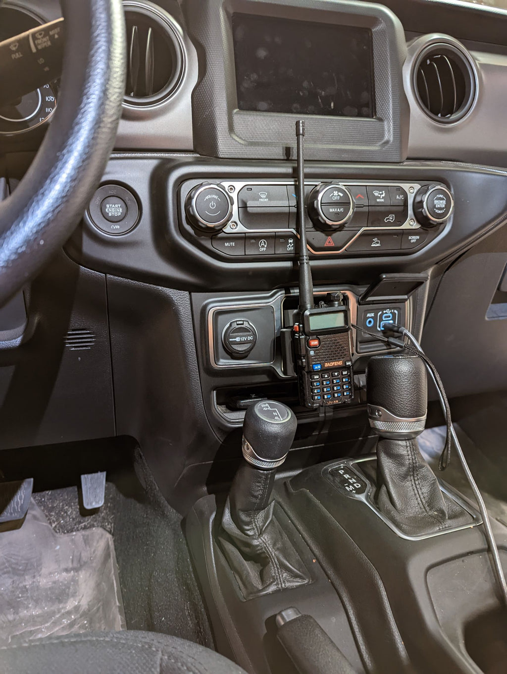 Jeep Wrangler JL Baofeng UV-5R Mount – Jeep Wrangler