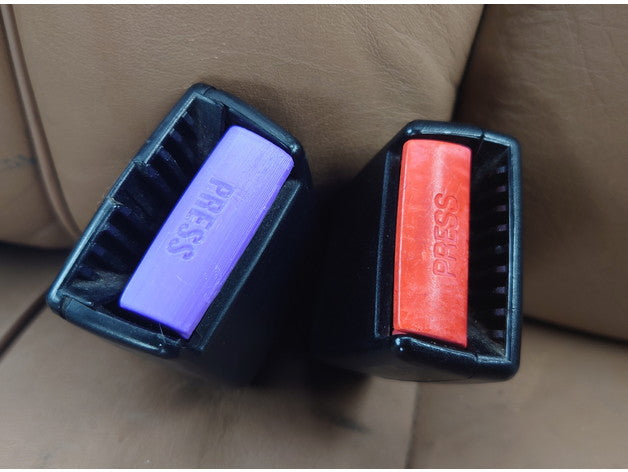 Seat Belt Buckle Release Press Button Cap for Saab 900, 9000, Volvos, Etc.