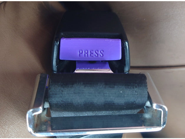 Seat Belt Buckle Release Press Button Cap for Saab 900, 9000, Volvos, Etc.