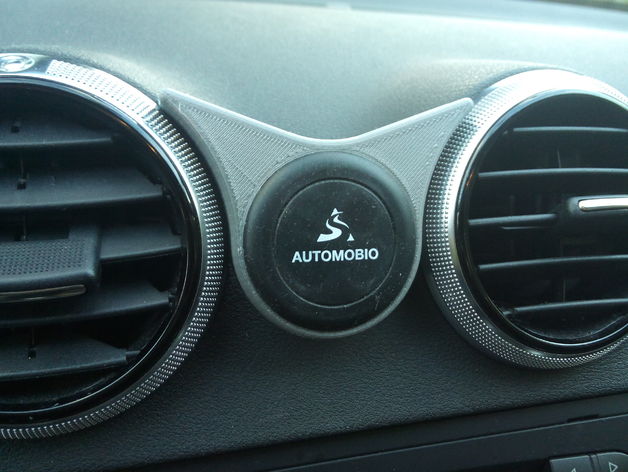 Audi Universal Magnetic Phone Holder - Fits Between Round Ventilation i.e.A3 P8 – Audi A3