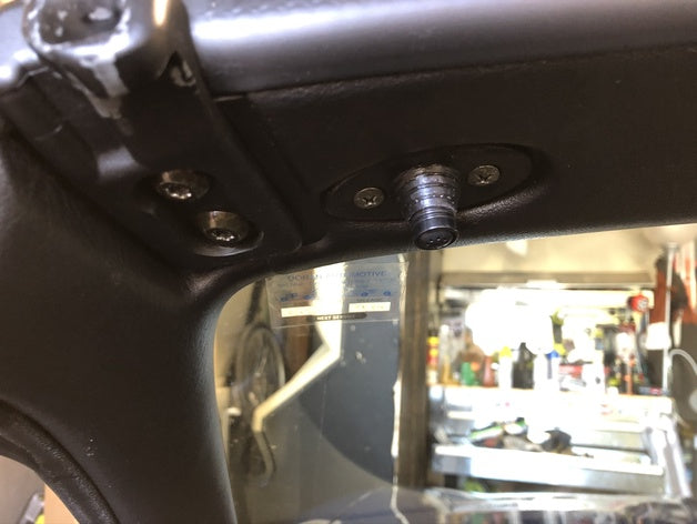 Miata Visor Blank with Microphone Holder – Mazda MX-5