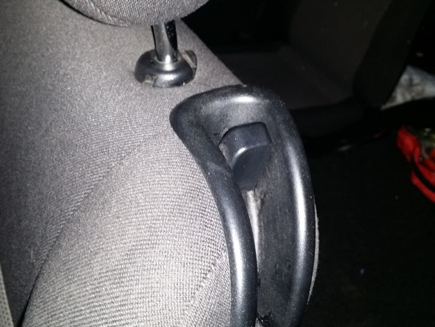 Opel Zafira Backseat Release Lever. – Opel Zafira
