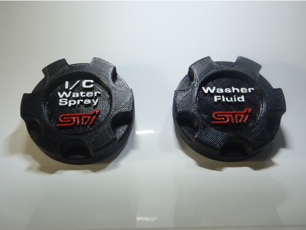 STI Washer and Intercooler Spray Caps – Subaru Impreza
