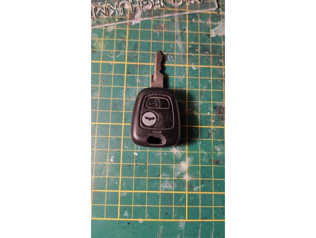 Batman Car Key Button Replacement (Peugeot, Citroen, Etc...) – Peugeot, Citroen