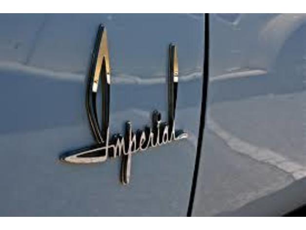 1963 Chrysler Imperial Side Badge – 1963 Chrysler Imperial