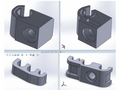 1985 BMW e30 320i, Brake Cable Holders 4pack – BMW E30