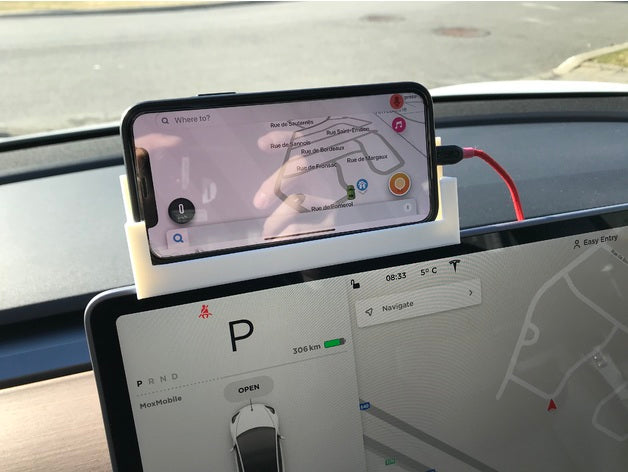 IPhone Holder for Tesla Model 3 – Tesla Model 3