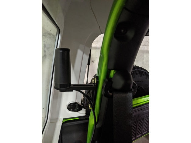 Midland MXTA25 "Ghost" Antenna Mount - Jeep Wrangler JL 2018+ (2-door) – Jeep Wrangler