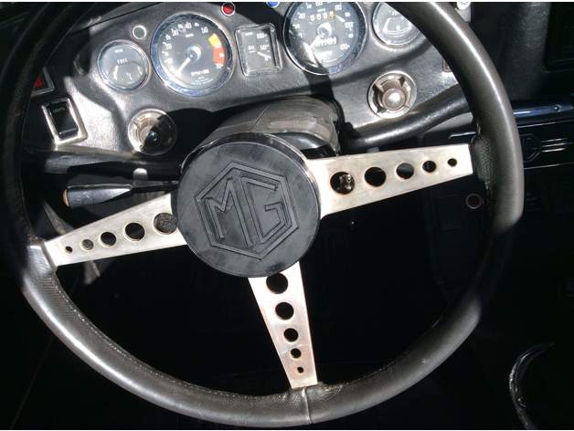 MG Steering Wheel Hub Cap – MG