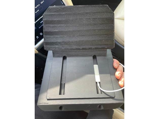 Tesla Model S Phone Charging Bay – Tesla Model S