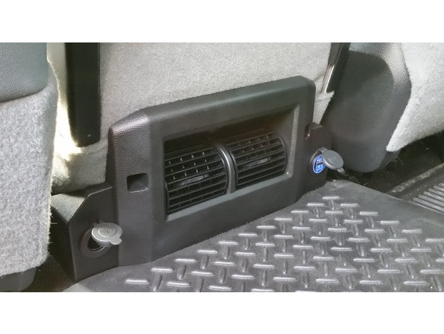 RAM 1500 Rear Seat Power Plug Brackets – RAM 1500