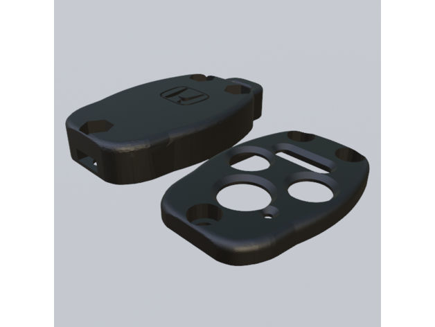 Honda Key Fob Housing (4 Button) – Honda Civic