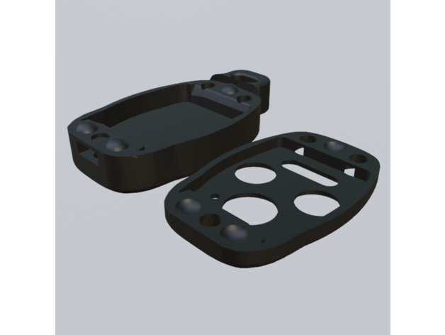Honda Key Fob Housing (4 Button) – Honda Civic