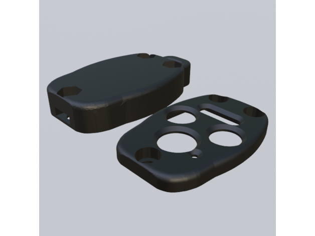Honda Key Fob Housing (4 Button) – Honda Civic