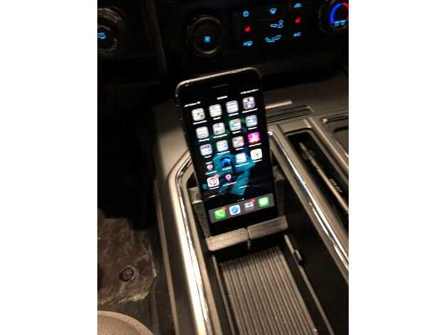 Ford F-150 Center Console iPhone 8+ with Charging Cable – Ford F-150