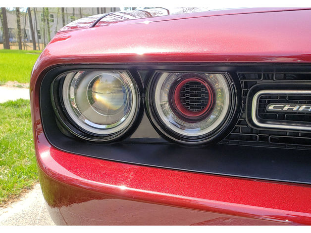 2015-2021 DODGE CHALLENGER COLD AIR HEADLIGHT INTAKE RING TUBE WITH GRILLS – Dodge Challenger