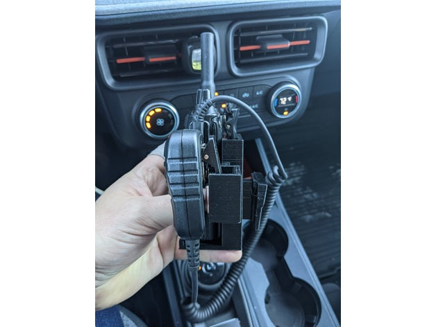 Ford FITS Baofeng UV-82C Mount with Mic (2022 Ford Maverick) – 2026 Ford Maverick, 2025 Ford Maverick, 2024 Ford Maverick, 2023 Ford Maverick, 2022 Ford Maverick