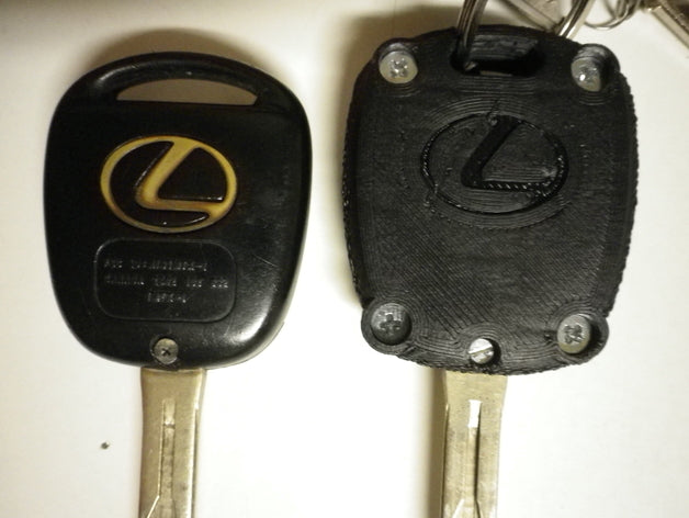 Toyota/Lexus 3 Button Remote Key Case/Shell – Lexus, Toyota