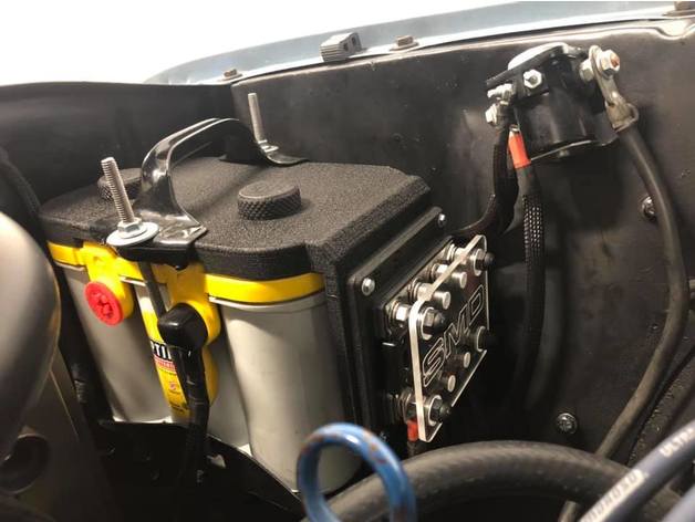 67 Mustang Battery Top Fuse Holder – 1967 Ford Mustang