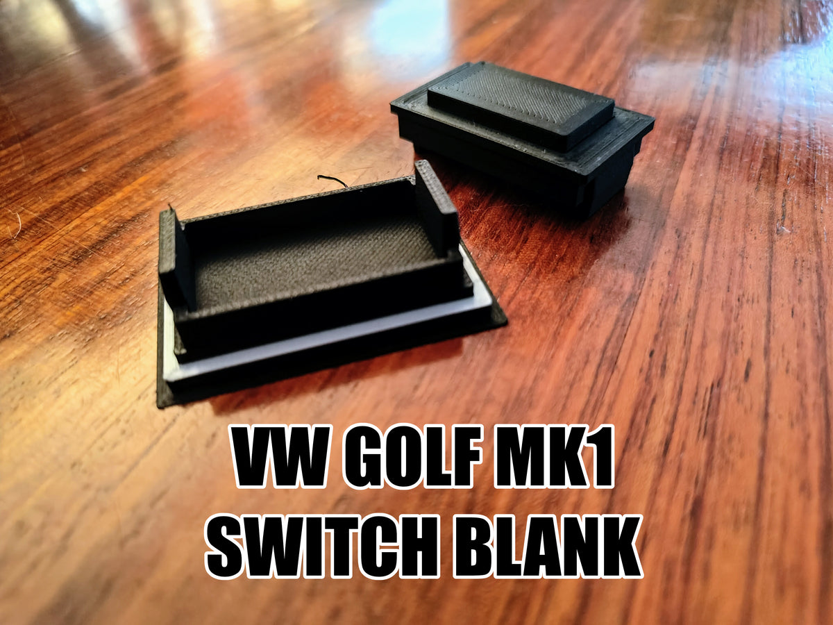 Volkswagen Golf Mk1 Switch Blank - VW Part 321 957 087 – Volkswagen Golf