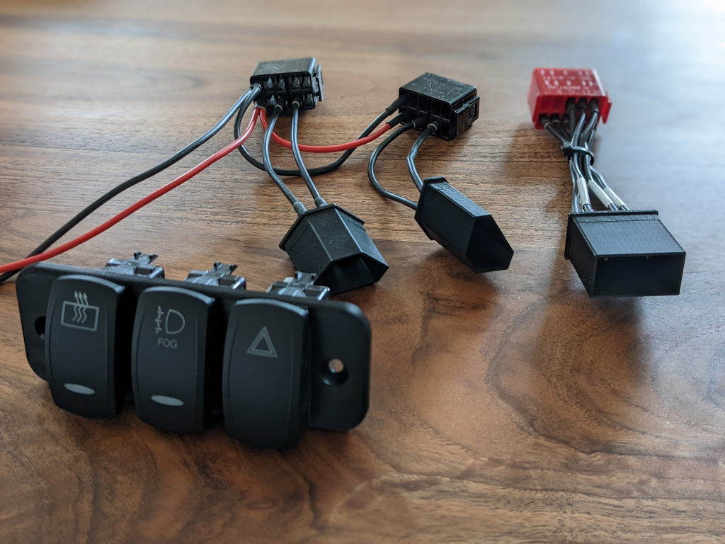 Land Rover Defender Switch Panel - For Carling Switches – Land Rover Defender