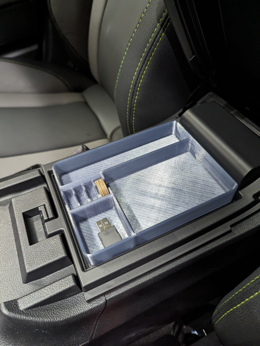 Gen 6 Subaru Outback Armrest Console Tray – 2019 Subaru Outback, 2018 Subaru Outback, 2017 Subaru Outback, 2016 Subaru Outback, 2015 Subaru Outback
