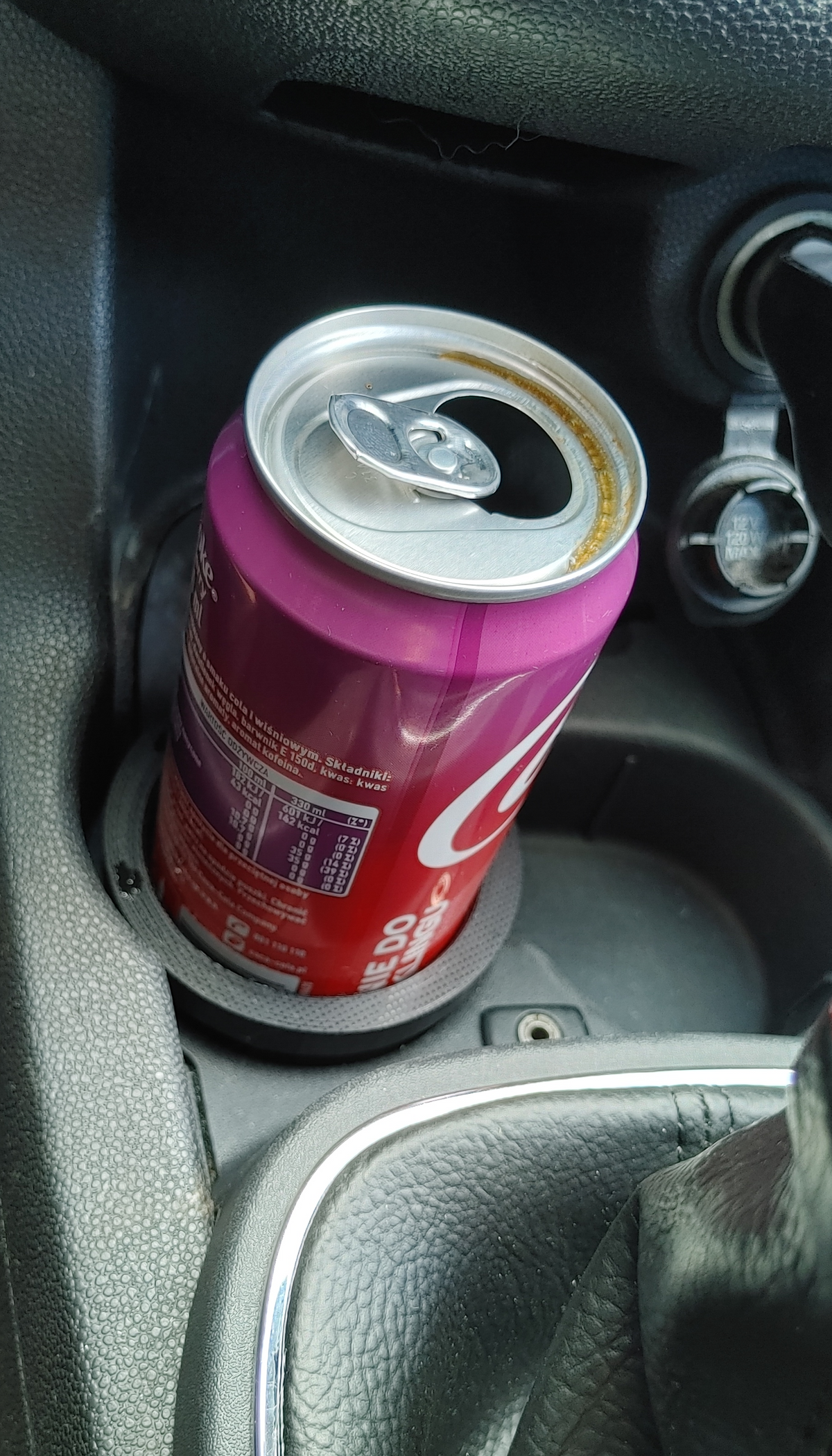 Opel Corsa D Cup Holder Adapter for 330ml Slim Can – Opel Corsa