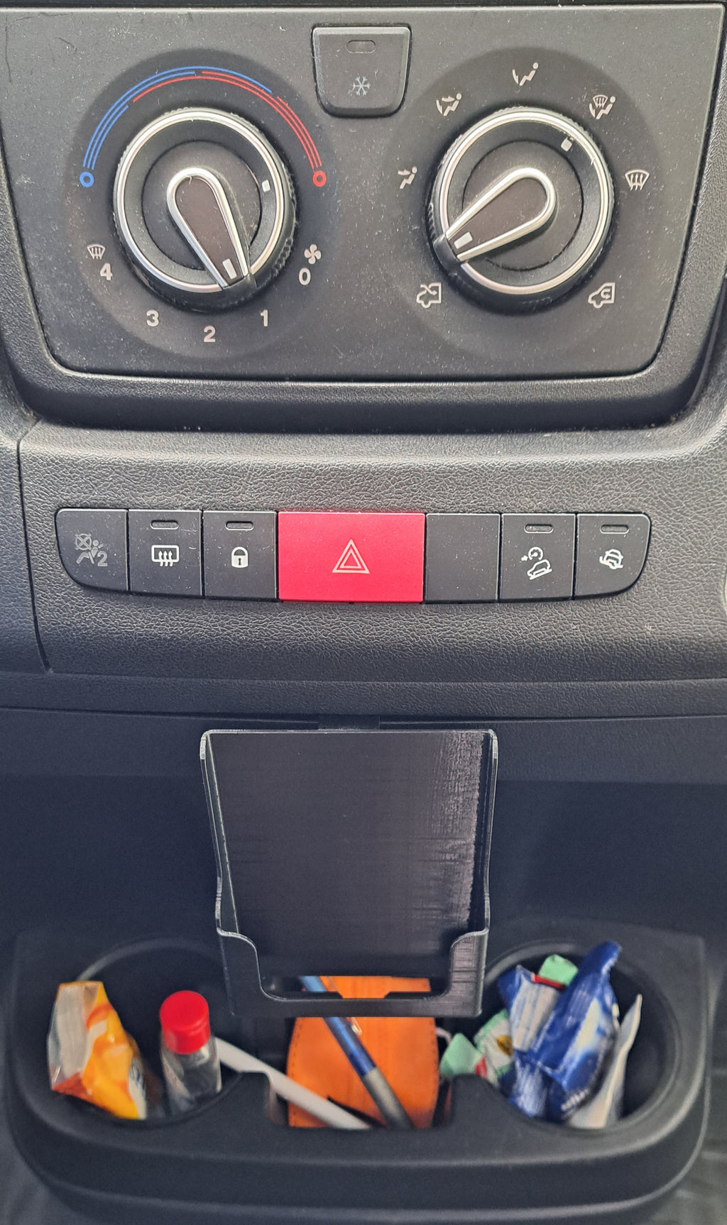 Mount for Citroen Jumper Front Console / Smartphoneholder – Citroen Jumper