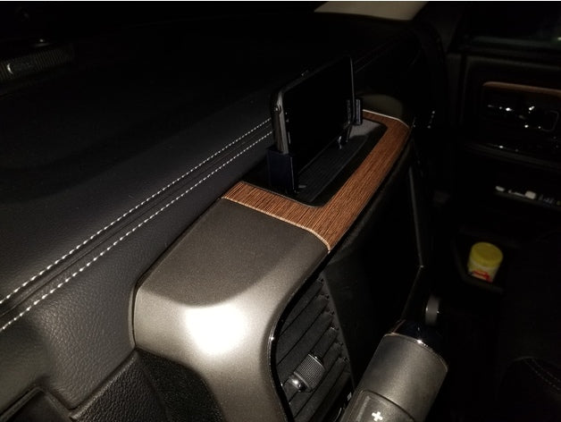 2017 Ram Truck Dash Coin Tray Samsung S8 Phone W/case Holder – 2017 RAM 1500