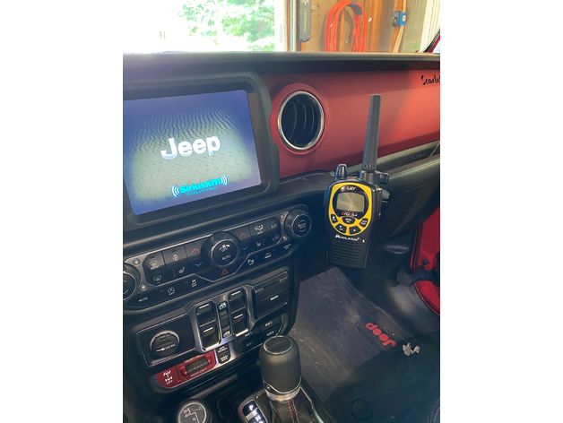 Walkie Talkie RAM Arm Mount – Jeep Gladiator, Jeep Wrangler