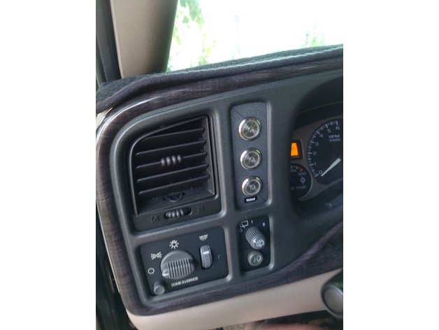 GMC Yukon Switchpanel Dashboard – 2001 GMC Yukon