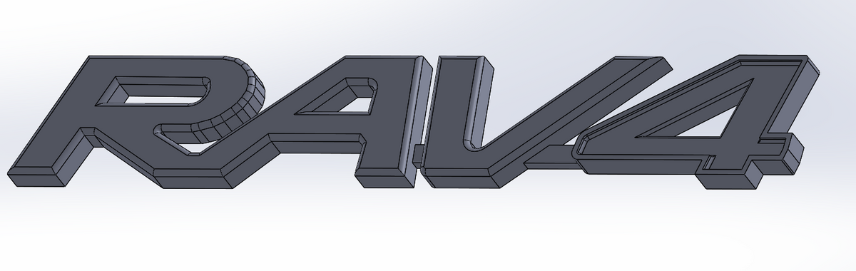 Toyota Rav4 Badge – Toyota