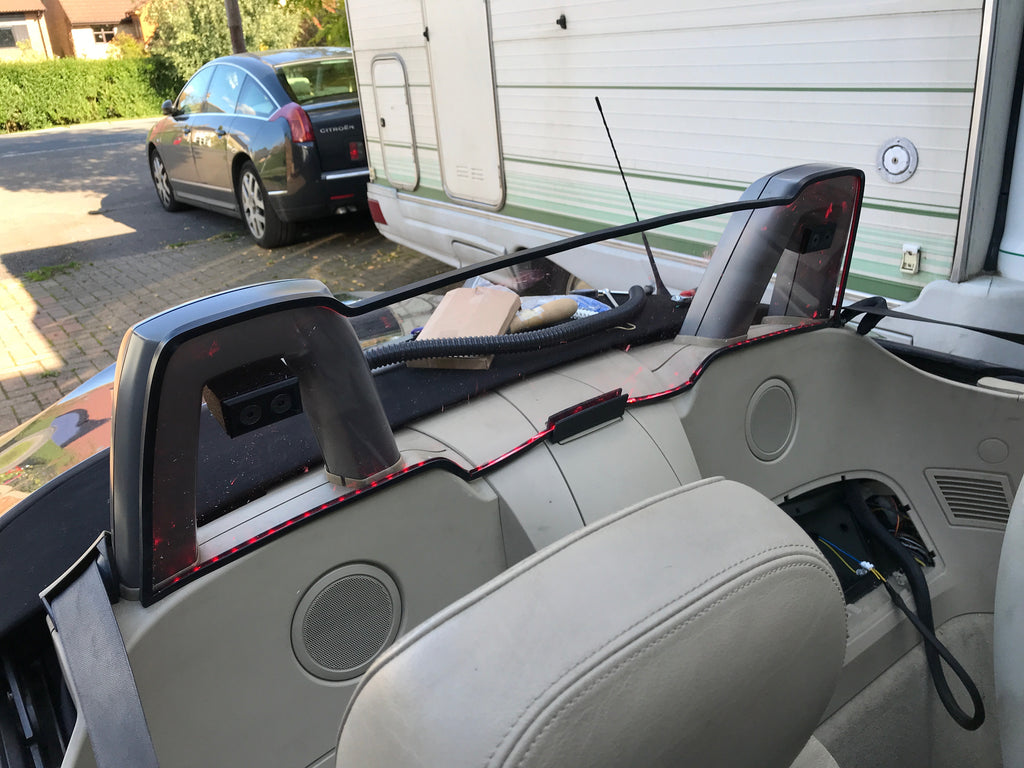 Wind Deflector Mounts for My DIY Wind Deflector for BMW Z4 E85 – BMW