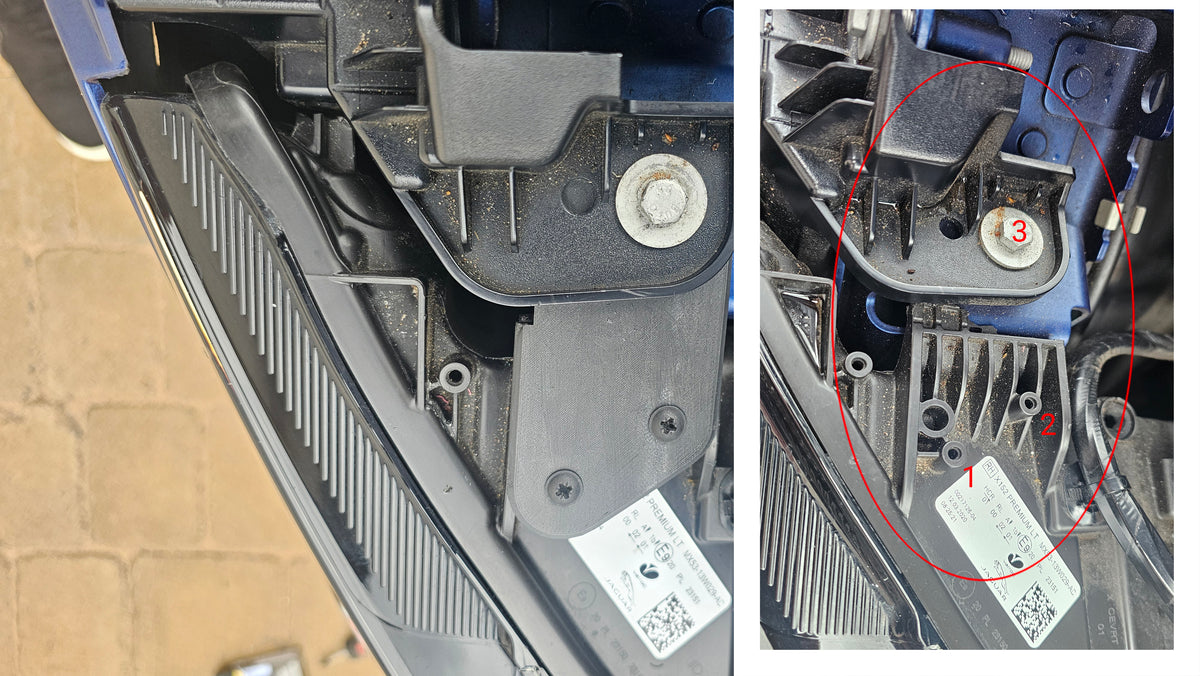 Jaguar F-Type Headlight Repair Bracket. – Jaguar