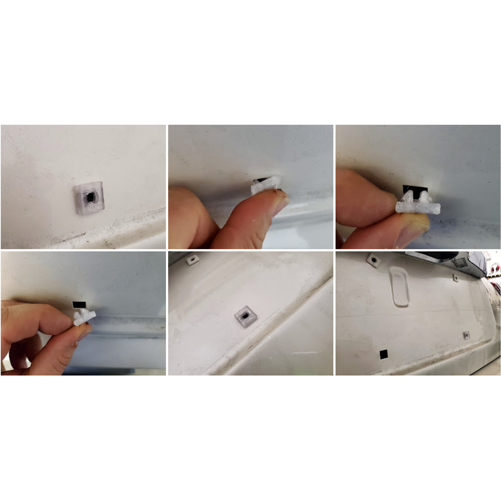 Restyling Taillights Insert – 2007 Fiat 500 (Restyling)
