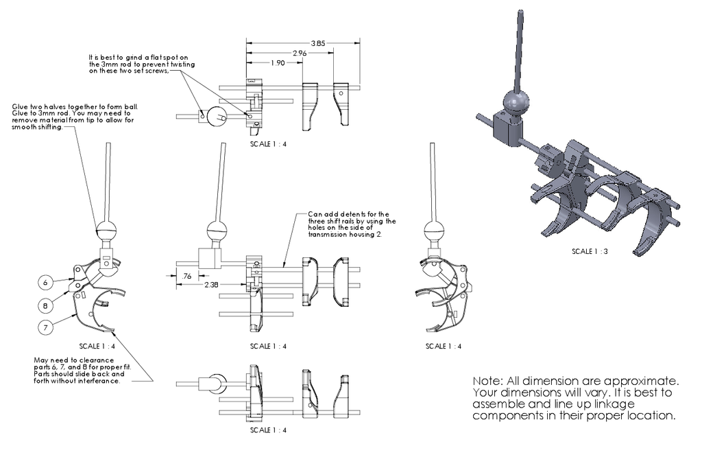 Working 5 Speed Transmission Model for Toyota 22RE Engine – Toyota