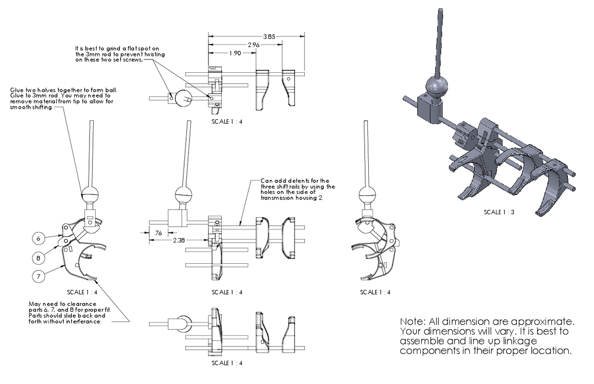 Working 5 Speed Transmission Model for Toyota 22RE Engine – Toyota