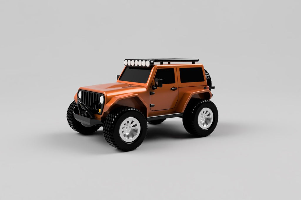 2-door JEEP Wrangler - Fully Printable – Jeep