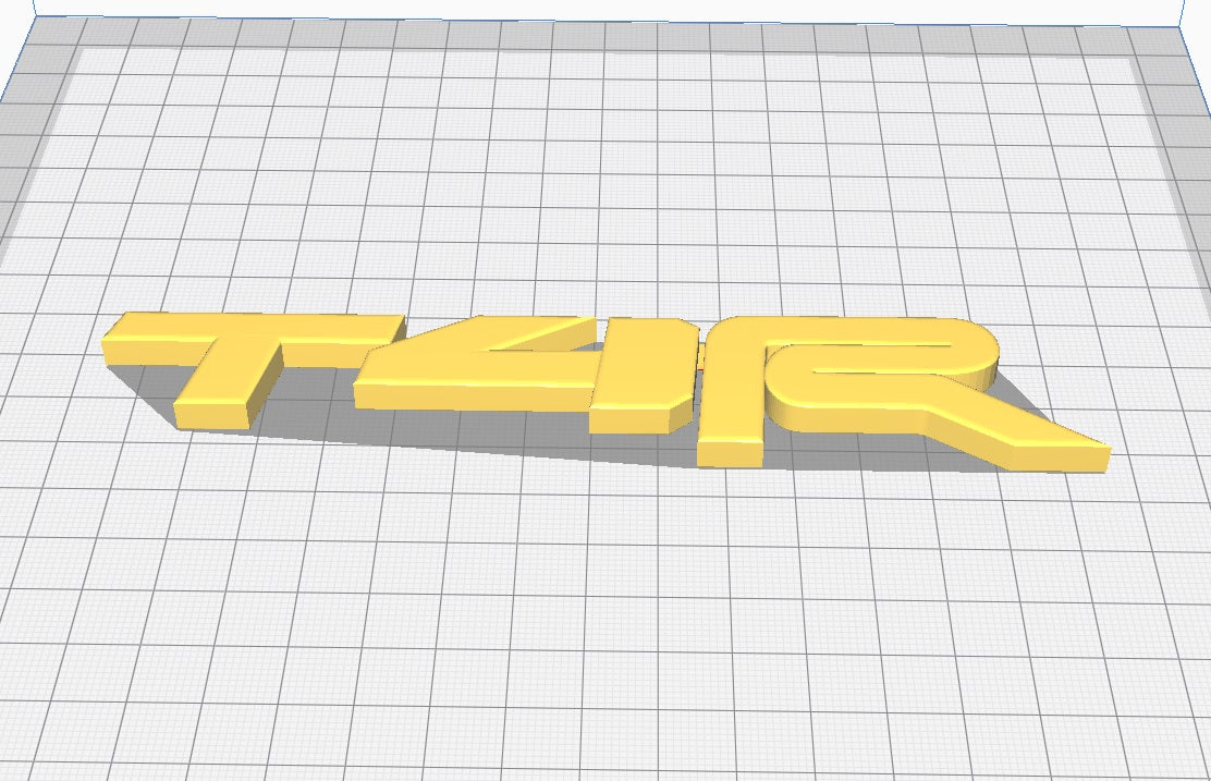 Toyota 4Runner T4R Badge – Toyota