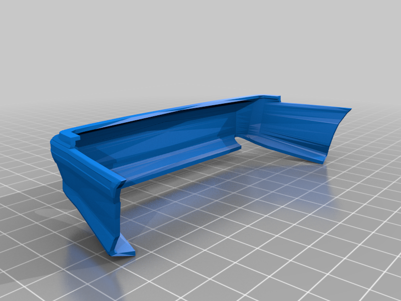 Ford Mustang Foxbody 1/16 Rear Bumper – Ford