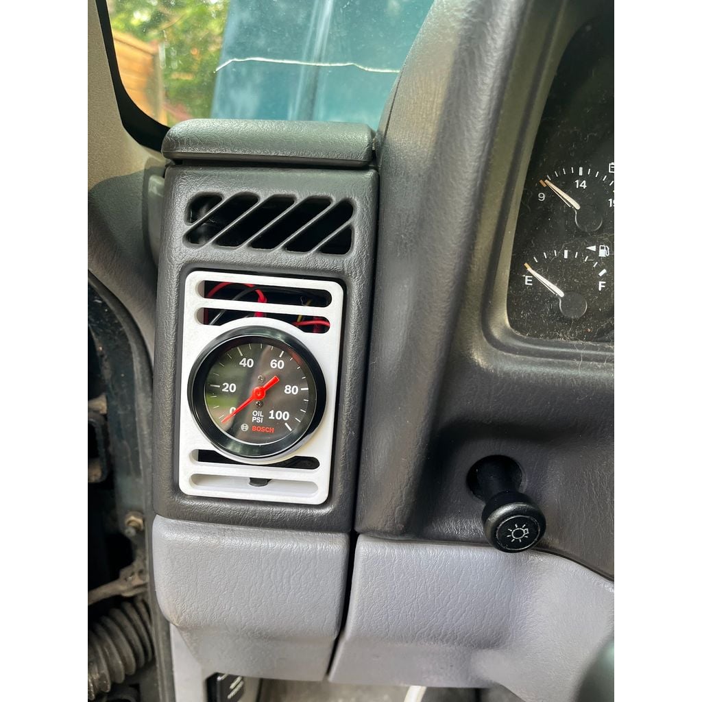 Air Vent Gauge Mount – 1997-2006 Jeep Cherokee / Wrangler XJ / TJ