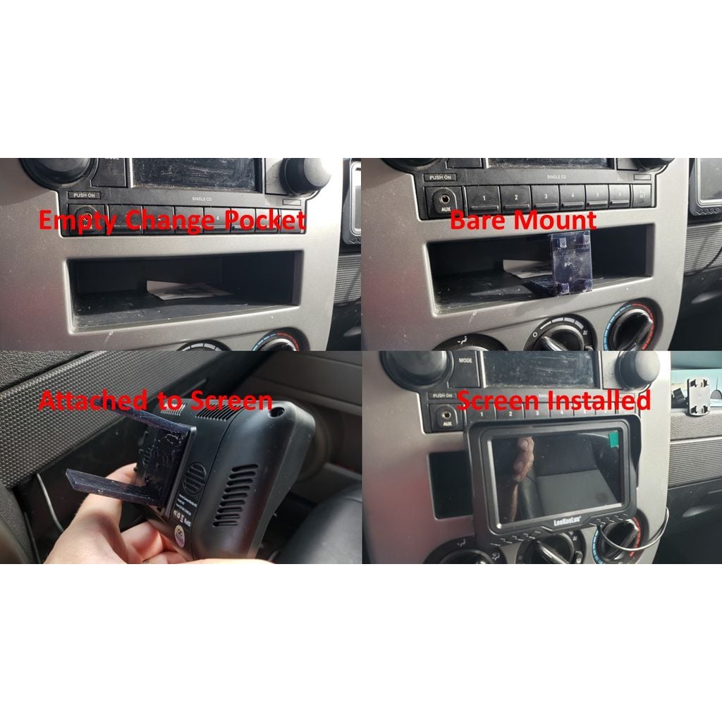 Backup Camera Screen Mount – 2007 Jeep Patriot