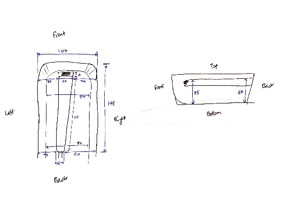 Cupholder for pre-96 Jeep Cherokee XJ – Jeep